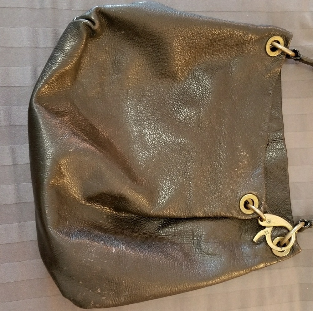 "Simply Vera" Vera Wang All leather Hobo